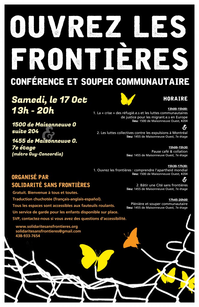 affiche ouvrez les frontières FR