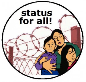 (mark your calendars!) May 18: “Status for All” March